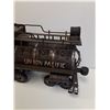 Image 7 : Vintage Style Metal Train Engine & Car - Union Pacific - 14" x 6" x 4.5" Each