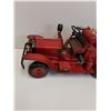 Image 3 : Vintage Style Metal Fire Truck - 15" x 6" x 5"