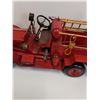 Image 4 : Vintage Style Metal Fire Truck - 15" x 6" x 5"