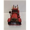 Image 7 : Vintage Style Metal Fire Truck - 15" x 6" x 5"