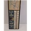 Image 3 : Kodak Co Vintage Style Thermometer- 23" x 7"