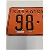 Image 2 : Saskatchewan License Plate - 1950
