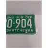 Image 3 : Saskatchewan License Plate - 1965 - Farm Plate, Diamond Jubilee