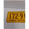 Image 2 : Saskatchewan License Plate - 1967 - Canada Centennial Plate
