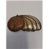 Image 2 : Artisan Made Silver, Copper & Brass Belt Buckle - 5" x 3"