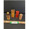 Image 1 : Elastoplast Vintage Bandage Tin & Hoppe's Nitro Powder Solvent w/Box - CANNOT SHIP