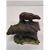 Image 3 : (2) Bear Figurines: Mc Murray's Fredericton Paper Weight & Burns Lake, BC Figurine