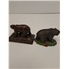 Image 5 : (2) Bear Figurines: Mc Murray's Fredericton Paper Weight & Burns Lake, BC Figurine