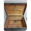 Image 2 : # Vintage Wooden Storage Chest - 23x16x14" - PICK UP ONLY