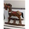 Image 1 : # Child's Wooden Rocking Horse - 35x14x35" - Some Tail Damage - PICK UP ONLY
