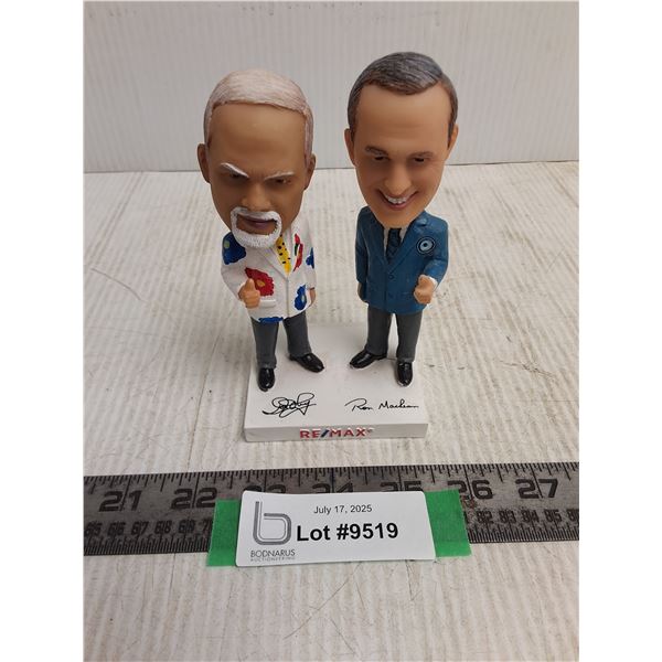 Re/Max "Don Cherry & Ron Maclean" Bobble-Heads