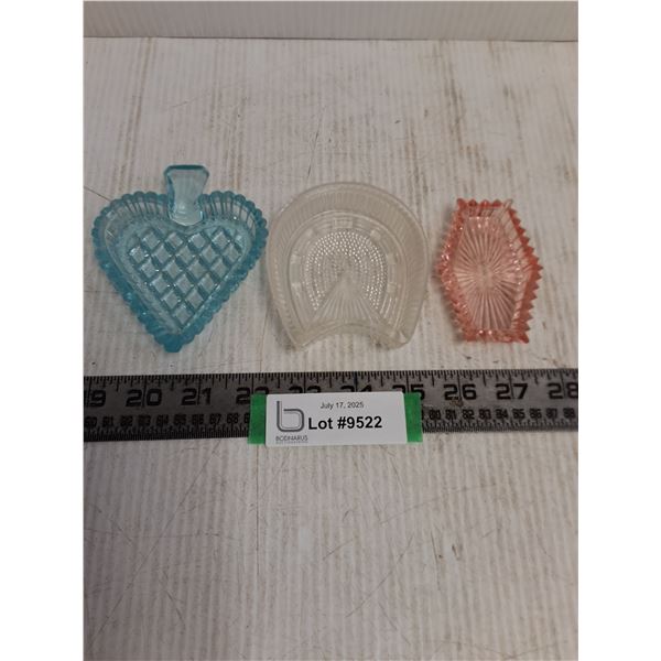 (3) Vintage Trinket Dishes