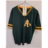 Image 1 : # Raven's Knit "Oakland Athletics" MLB Shirt - Size Large Approx