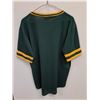 Image 2 : # Raven's Knit "Oakland Athletics" MLB Shirt - Size Large Approx