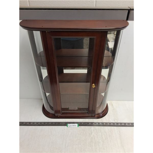 Wooden Mirrored Display Case - 25x20x6" - PICK UP