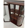 Image 2 : Wooden Mirrored Display Case - 25x20x6" - PICK UP