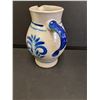Image 4 : German Salt Glazed Ceramic Beer Pitcher - 2 Litre Size