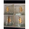 Image 3 : Vintage Cutler "Canada Goose" Whiskey Tumbler Glasses Set in Box