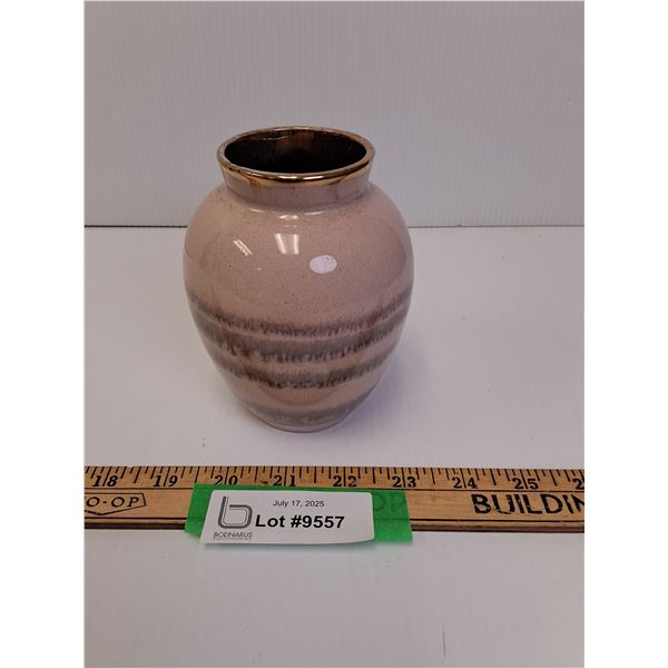 West Germany Pottery Glaze Vase - 5.5" Tall