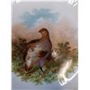 Image 2 : Barvarian Porcelain Game Bird Decorative Plate - 13" Diameter