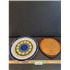 Image 1 : Vintage Japanese Platter - 12" & Commemorative Pan Am Games Plaque - 11"