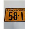 Image 2 : Saskatchewan License Plate - 1933