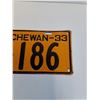 Image 3 : Saskatchewan License Plate - 1933
