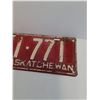 Image 3 : Saskatchewan License Plate - 1934