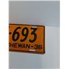 Image 3 : Saskatchewan License Plate - 1936