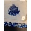 Image 2 : Victoriaware Reproduction Flow Blue Ironstone Lidded Soap Dish - 6" x 4.5"