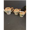 Image 3 : Asian Themed Ceramic Miniature Tea Set in Box - Made in Japan