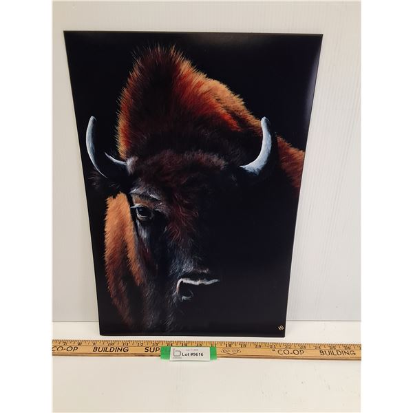 Bison Art Print - 13" x 19"