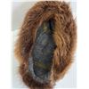 Image 3 : Handmade Beaver Fur & Leather  Hat w/Ear Flaps - Fits Size Large-XL Approx - From Robertson's Genera