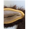 Image 4 : Handmade Bison Fur & Leather Gauntlet Mitts-Approx Size Large, 14" Long - from Robertson's General S