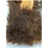 Image 6 : Handmade Bison Fur & Leather Gauntlet Mitts-Approx Size Large, 14" Long - from Robertson's General S