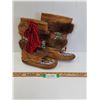 Image 1 : Indigenous Handmade Moccasins From Robertson's General Store in La Ronge - Women's Size 7 Approx