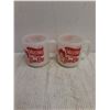 Image 2 : Vintage Pair of Milk Glass "Saskatoon Pion-Era" Coffee Mugs
