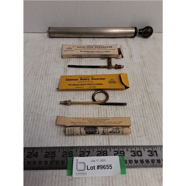 (4) Vintage Oil Lamp Parts/Tools