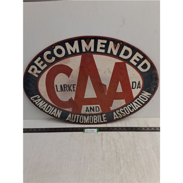 CAA Metal Sign - 27" x 19" - PICK UP