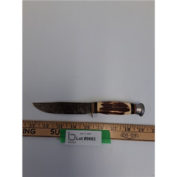 Monarch Hunting Knife - 4" Blade, Total 8.5" Long