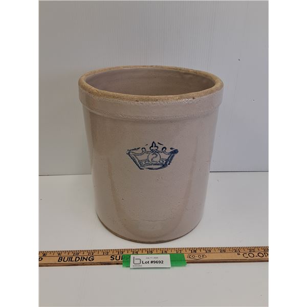 Two Gallon Crock - 11" x 9.5"