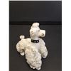 Image 3 : Vintage Spaghetti Porcelain Poodle - 4.5" Tall - Made in Japan