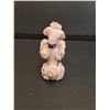 Image 3 : Vintage Pink Spaghetti Porcelain Poodle - 5" Tall - Made in Japan