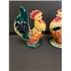 Image 2 : (2) Royal Copely Chicken Figurines - Ceramic - 8" x 6" Each
