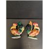 Image 5 : (2) Royal Copely Chicken Figurines - Ceramic - 8" x 6" Each