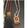 Image 2 : (4) Indigenous Handmade Beadwork Necklaces - Assorted Sizes