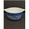 Image 2 : PYREX Colonial Mist Pattern Casserole 1 Litre Dish (No Lid) - 6" x 3"