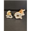 Image 3 : (2) Collie Dog Figurines - 7" & 5" Tall