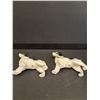 Image 3 : (2) Cocker Spaniel Dog Ceramic Figurines - 3.5" x 4" - Made in Occupied Japan