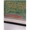 Image 2 : # Shore Gold Inc. Vintage Saskatchewan Map in Frame - 27" x 23"